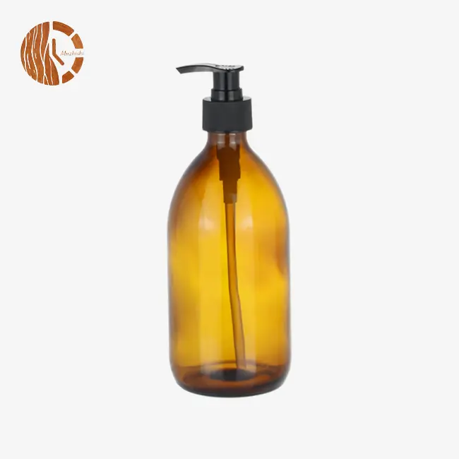 Glass Bottles Lotion With Pump